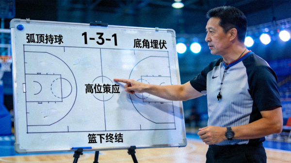 篮球比赛战术分析讲解视频截图